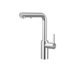 Vòi rửa bát Konox Vira Chrome - Thiết kế vuông, PVD sáng bóng