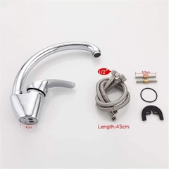 Vòi rửa bát nóng lạnh đồng mạ Crom FS 901