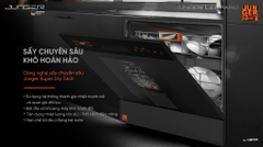 Máy rửa bát Junger JG DWJ-136-VG – Sạch khô UV, 13 bộ