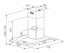 Máy hút mùi Arber AB-SMART1