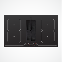 Bếp từ kết hợp máy hút mùi Malloca HIH-864 LI có đèn LED - Nhập khẩu Ý