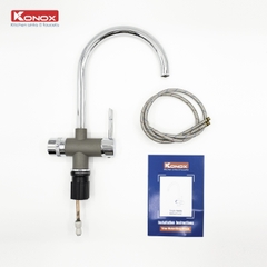 Vòi rửa bát Konox Trim-Water Grey - 3 đường nước