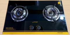 Bếp gas âm Latino LT-B84C chính hãng, hai lò nấu