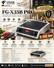 Bếp Từ Công Nghiệp Fuger FG X35B PRO