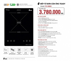 Bếp từ đơn Teady TD-H88IS – Inverter Cao Cấp