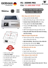 Bếp từ công nghiệp Fuger FG-X50WE PRO 5000W