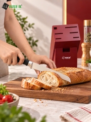 Bộ dao Arber ABSCR14-8 8 món, hộp đựng gỗ