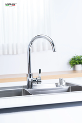 Vòi rửa bát Nobinox Loren NX522 - Lõi Sedal Tây Ban Nha | Cao cấp