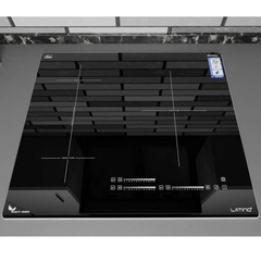 Bếp từ vuông 3 lò Latino LT-882max - Kính Kanger - Inverter
