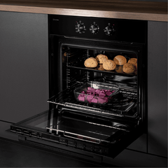 Lò nướng âm tủ Malloca MOV659MCB - 65L - Nướng bù ẩm SteamBase