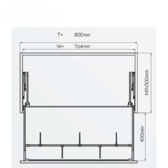 Giá xoong nồi Titanium XP.80T GrandX - Nhôm Alloy Cao Cấp Chính Hãng