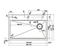 Chậu rửa bát Hafele WF R10 HS25-SSN1S-8052 567.24.488