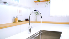 Vòi rửa bát Nobili Ring NB132 - Cao 445mm | Nhập khẩu 100% Ý