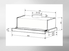Máy Hút Mùi Bauer BC 6002I - Slim Âm Tủ