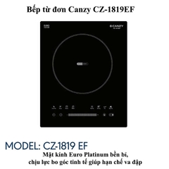 Bếp từ đơn cảm ứng trượt Slide CZ-1819EF