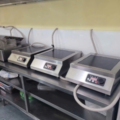 Bếp từ công nghiệp Fuger FG 775B Plus 5000W – IGBT Đức kép – Sôi liu riu – Bản Plus 2025