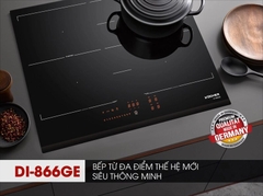 Bếp từ đa điểm Kocher DI‑866GE - Kính Eurokera Pháp - Nhập Đức