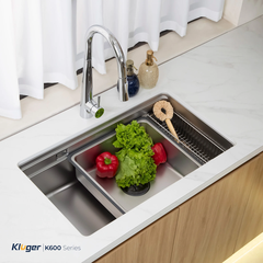 Chậu rửa bát Kluger KG7644FS Plus – Linen cao cấp