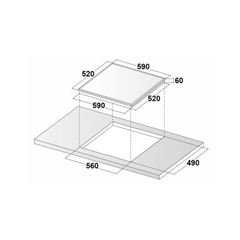 Bếp từ 3 vùng Binova BI-689GM nhập khẩu Đức