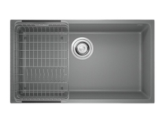 Chậu rửa bát đá Granite Konox Naros 760S Grey