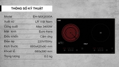 Bếp hỗn hợp Chef's EH-MIX2000A