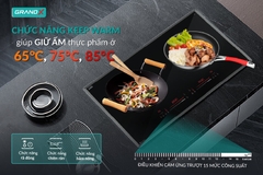 Bếp từ GrandX GX IH788Lux Series 7 Malaysia - Inverter Siêu Tĩnh