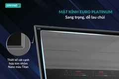 Bếp từ Grandx GX IP839 Pro Series 8 Malaysia | Inverter 50A Mạnh Mẽ