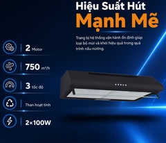 Máy Hút Mùi Binova BI-230-B-07 - dạng cổ điển