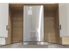 Máy Hút Mùi Bauer BC 70BS - Kính cong 1000m3/h thế hệ 2026