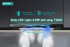 Máy hút mùi âm tủ GrandX GX H70F85B nhập Malaysia, Smart Inverter BLDC 60%