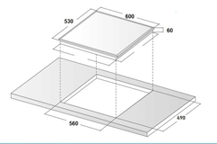 Bếp từ Canzy CZ-656HNT - 3 Vùng Nấu Inverter