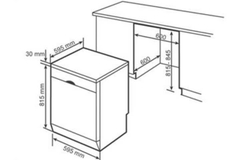 Máy Rửa Bát KAFF KF-D65ERIS