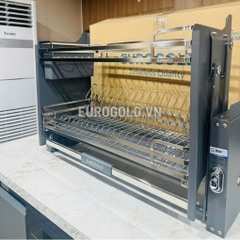 Giá bát nâng hạ Eurogold EVI170G (EVI970G) - Inox 304 Khung màu ghi