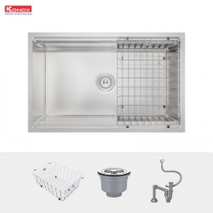 Châu rửa bát Konox Undermount KN7044SU Dekor Workstation Sink
