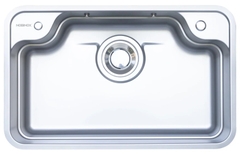 Chậu rửa bát 1 hố Nobinox LIKEN NL790D - Vân vải - 800mm