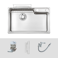 Chậu rửa bát Kluger KH8050FS Basic - HARU Series cao cấp