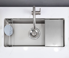 Chậu rửa bát Kluger KU8844FS Plus – Inox 304 chống xước, chống ồn