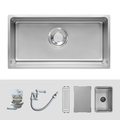 Chậu rửa bát Kluger KU8844FS Plus – Inox 304 chống xước, chống ồn