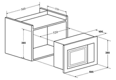 Lò vi sóng Canzy  Dung tích 34L CZ-34GSS