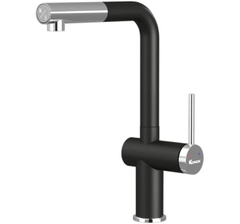Vòi rửa bát Konox Stream Smart Black - PVD Đen Italy