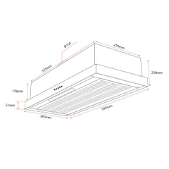 Máy hút mùi âm tủ Kocher K-6360