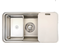 Chậu rửa bát chống xước Workstation Konox KN8347SU Dekor