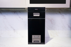 Thùng gạo GrandX XR.G302B nút nhấn 25kg mặt kính cường lực