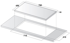 Bếp gas âm Latino LT-B86A