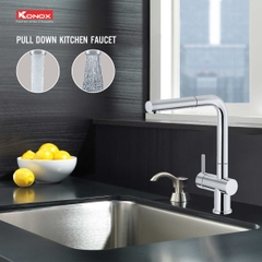 Vòi rửa bát Konox KN1337 - Dây rút linh hoạt