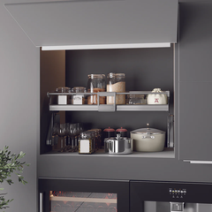 Rổ nâng hạ Utensio Plus H2 Khay đơn 504.68.374 | Màu Than Chì (700mm)