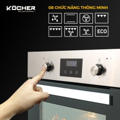 Lò nướng âm tủ KOCHER KOEU-68S08F - 68 Lít - Công nghệ 3D