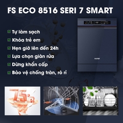 Máy rửa bát công nghệ UV ECO 8516 SERI 7 SMART