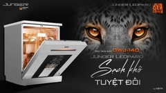 Máy rửa bát Junger 140 DWJ-140 | 15 bộ, AI thông minh, sấy khô tuyệt đối