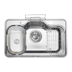 Chậu rửa bát Kluger KT8050FS – S80 Plus - Inox 304 Linen cao cấp